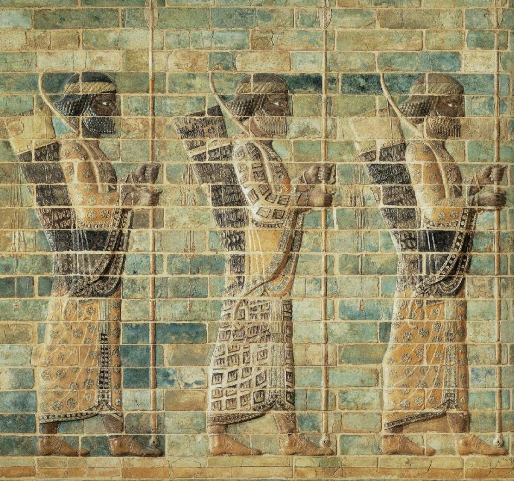 Des archers élamites en Iran ancien Image authentifiée sur le site du Musée du Louvre