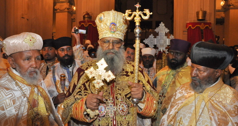 Abuna Mathias, patriarche actuel de l'Eglise orthodoxe éthiopienne